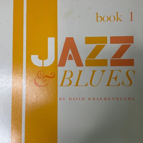 Jazz and Blues Piano Sheet Music Instruction David Kraehenbuehl Frances Clark u - Picture 3 of 12